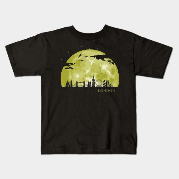 London Kids T-Shirt by Nerd_art